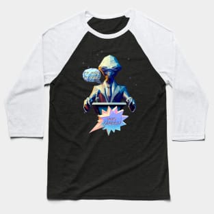 Alien News Baseball T-Shirt